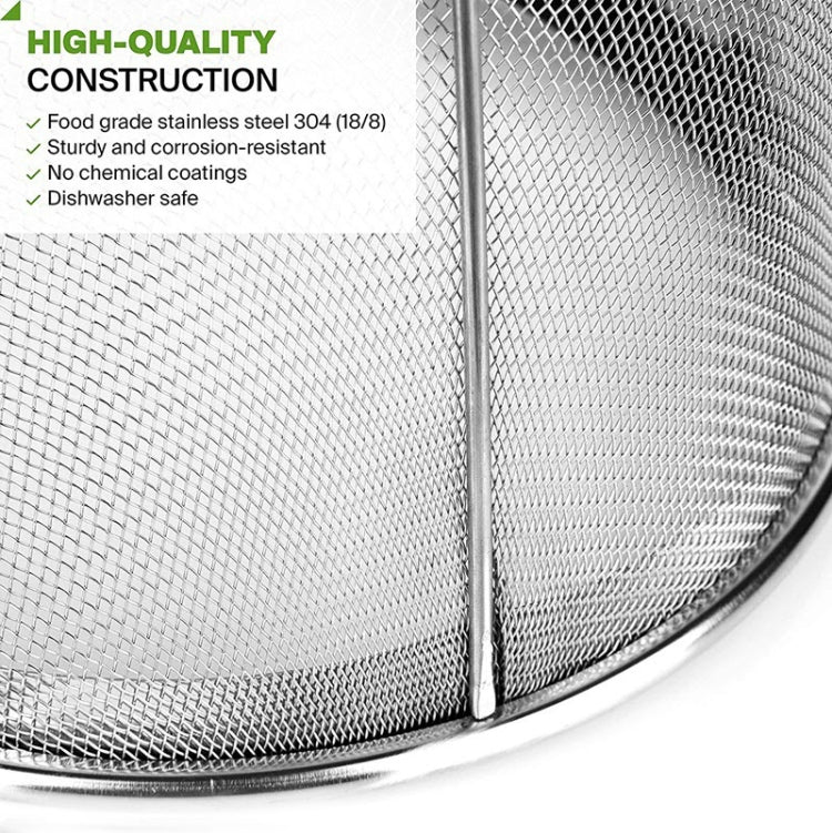 6QT 304 Stainless Steel Steamer Basket with silicone handles, designed for Instant Pot cooking.