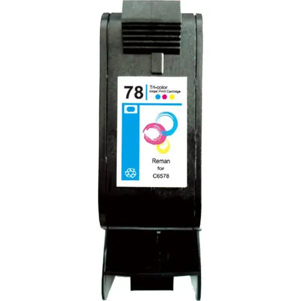 A 78 Remanufactured Inkjet Cartridge showcasing its sleek design and premium quality, ideal for high-quality printing.
