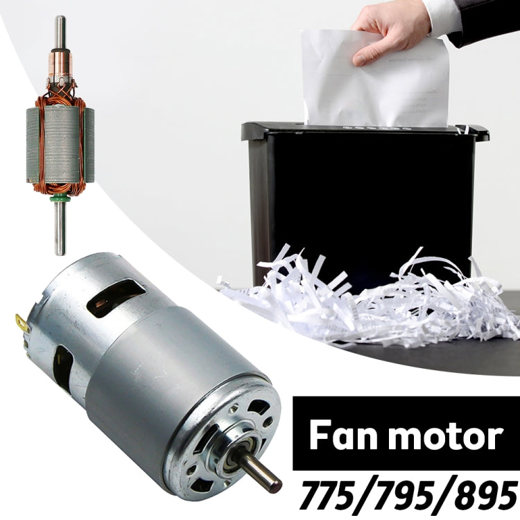 High-speed 795 spindle motor with double ball bearings, designed for various applications including DIY projects and machinery.