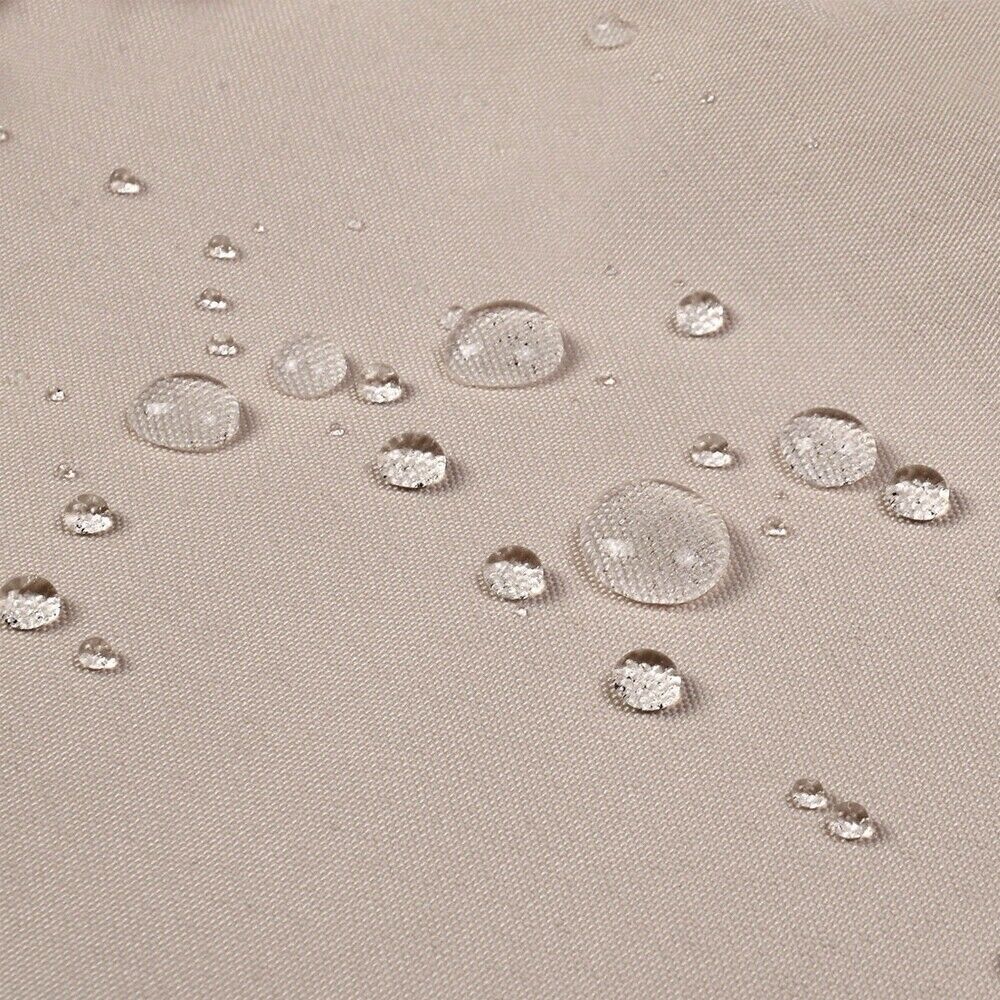 77x43 Patio Outdoor Garden Swing Canopy Replacement in various colors, showcasing its stylish scalloped edge and durable material.