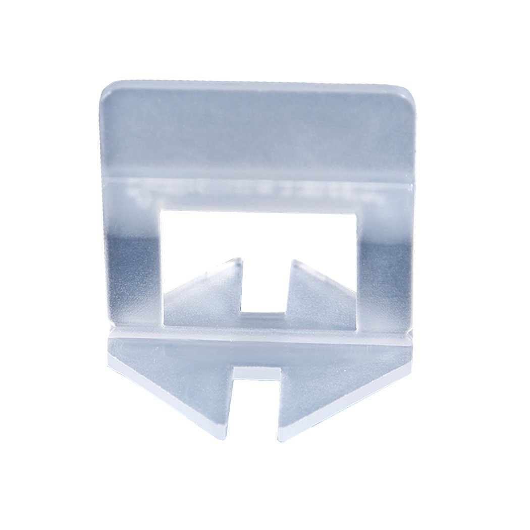 800x 1MM Tile Leveling System Clips with wedges and push plier, designed for precise tile installation and leveling.