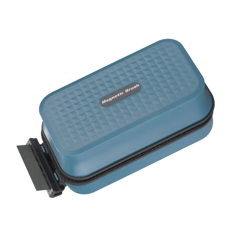 8426 Ordinary+Acrylic Blade Fish Tank Magnetic Brush, designed for effective aquarium cleaning with a comfortable grip and double-sided fleece.