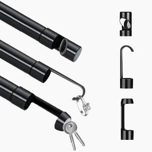 8.5mm WIFI Endoscope with 5.0MP camera, showcasing its compact design and adjustable LED lights for inspection tasks.