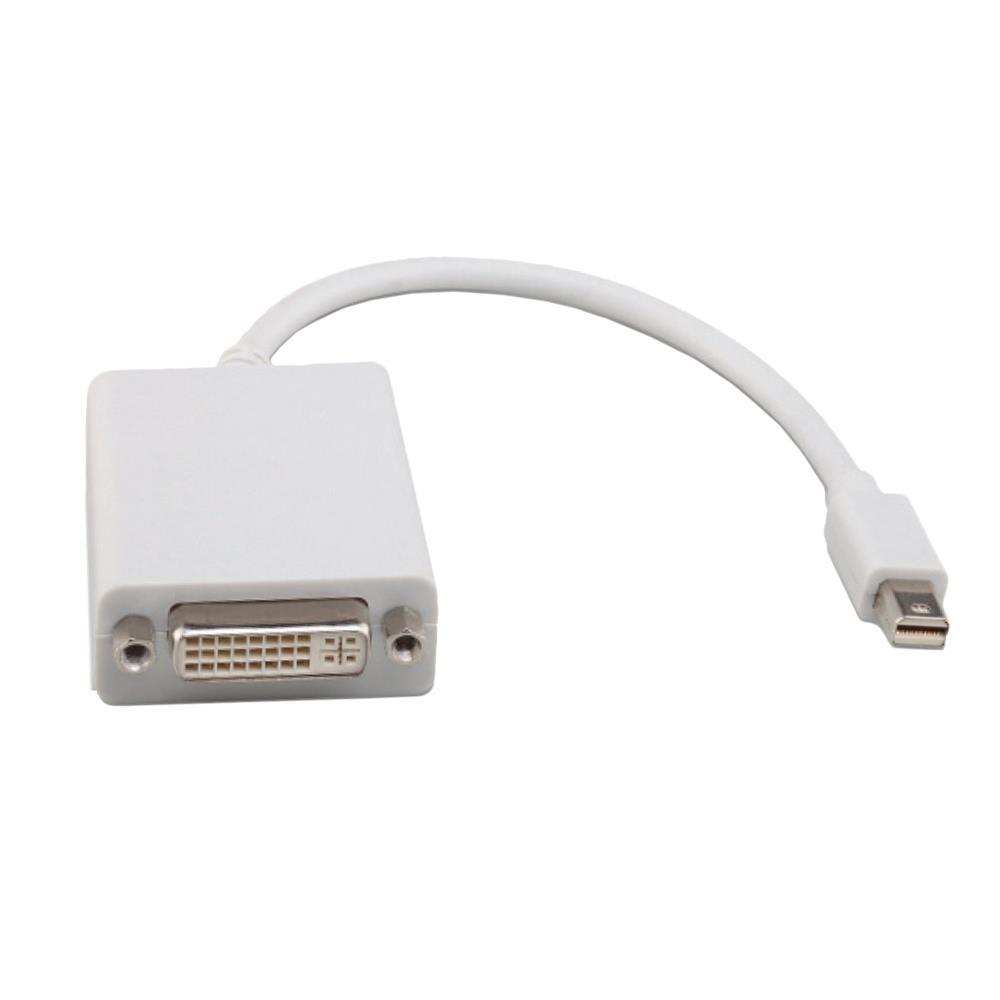 8WARE Mini DisplayPort to DVI cable, 20cm length, male to female connection, ideal for high-quality video output.
