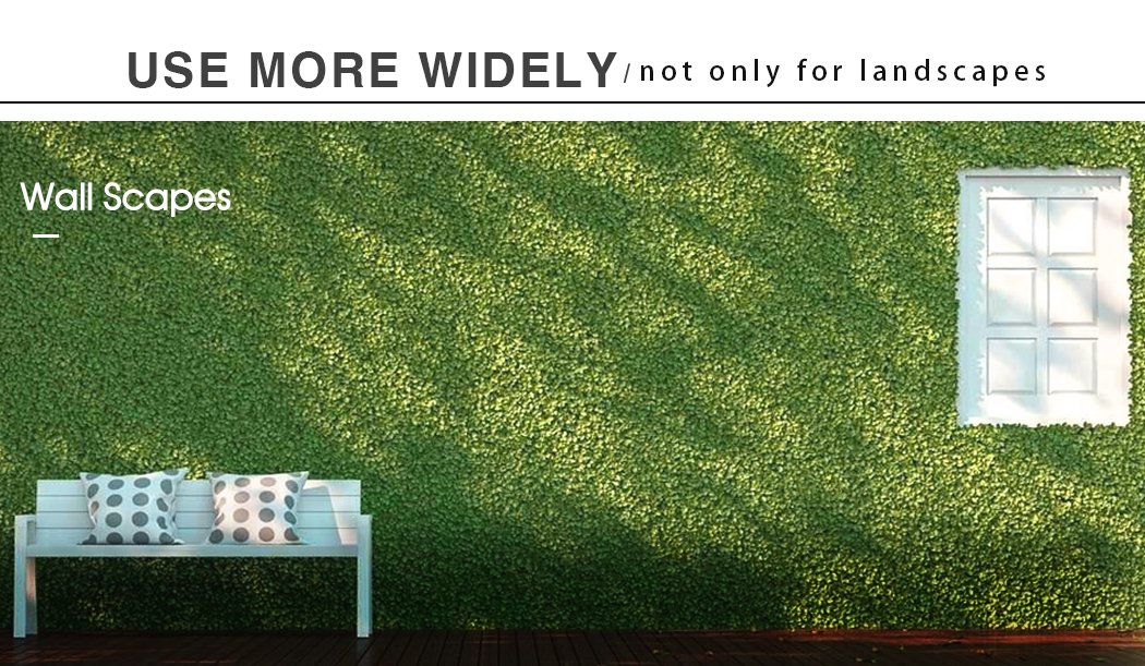 90SQM Artificial Grass Lawn Flooring in lush olive green, showcasing its realistic texture and thickness, ideal for outdoor spaces.