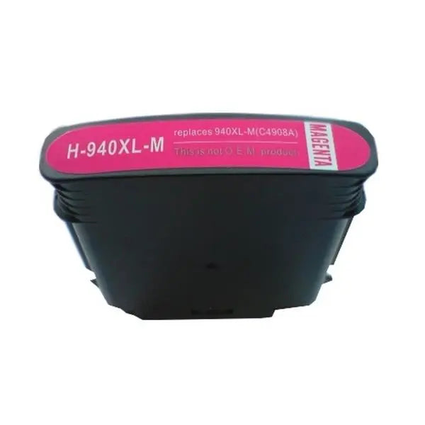 940XL Magenta Inkjet Cartridge showcasing vibrant color and quality components.