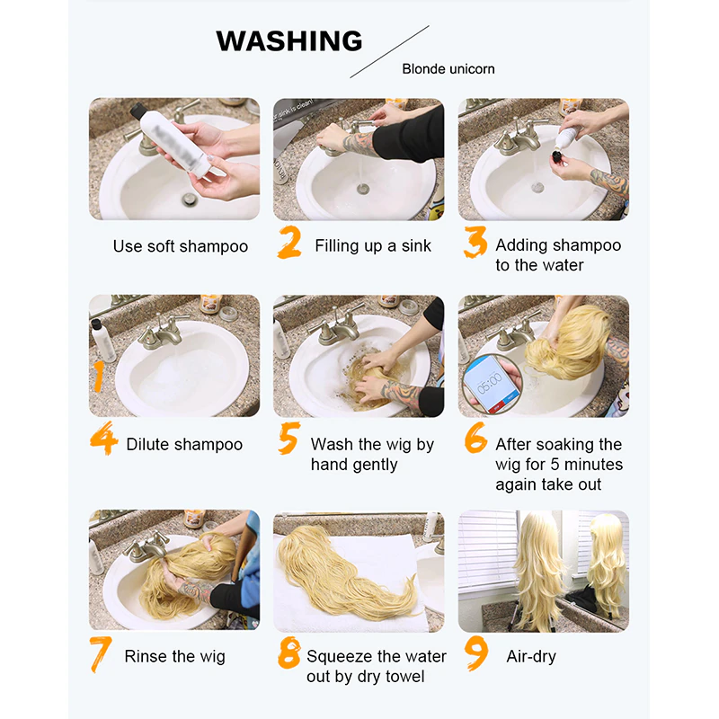 AA Hair Front Wig featuring long, curly, and wavy Brazilian human hair, designed for women with a natural look.