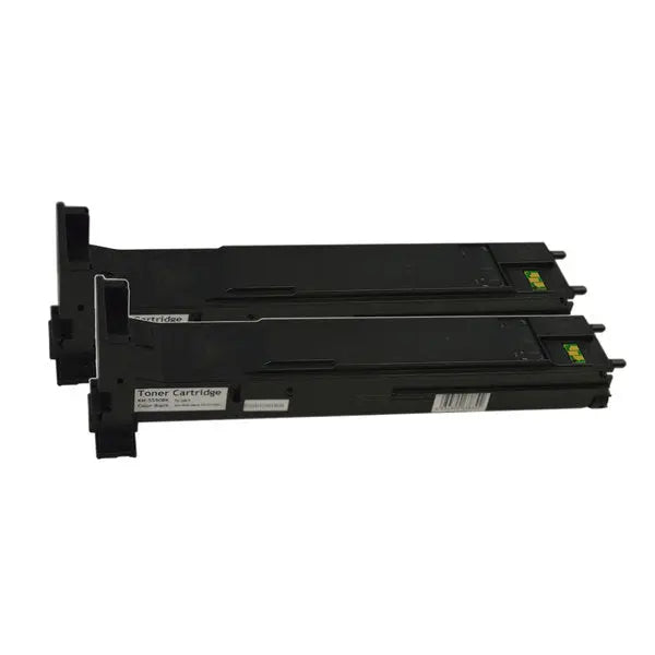 A06V193 Premium Generic Black Toner Cartridge x 2, featuring sleek black design and high-quality remanufactured components.