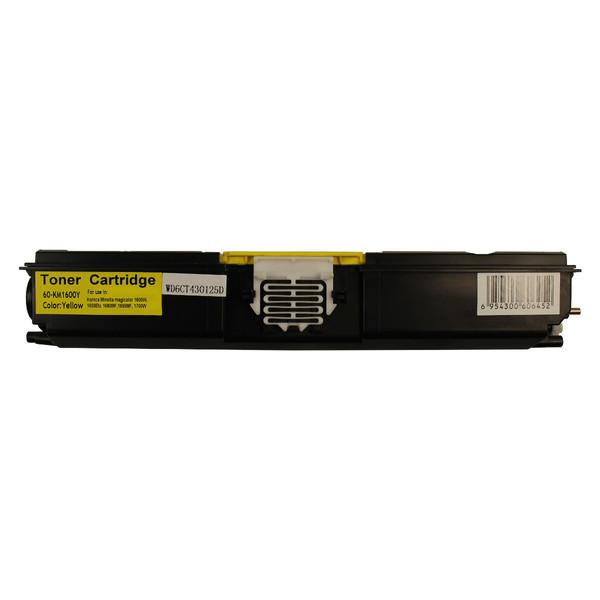 A0C306F Premium Generic Yellow Toner Cartridge with vibrant yellow color and sleek design, suitable for laser printers.