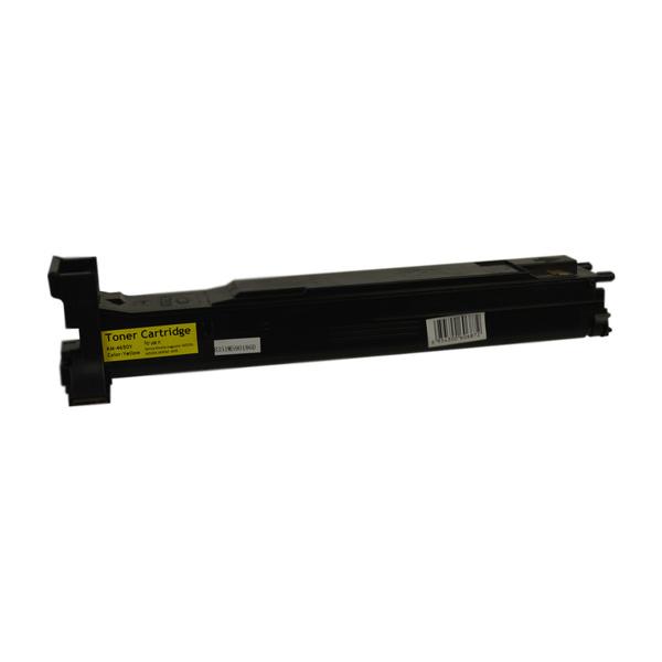 A0DK292 Premium Generic Yellow Toner Cartridge, remanufactured for high-quality printing, featuring vibrant yellow color.