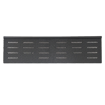 Add-A-Shelf™ T.V. Topper Shelf Large Size mounted on a flat screen TV, showcasing its sleek design and functionality.