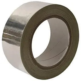A roll of Aluminium Tape measuring 48mm wide and 45m long, ideal for sealing cartridges.