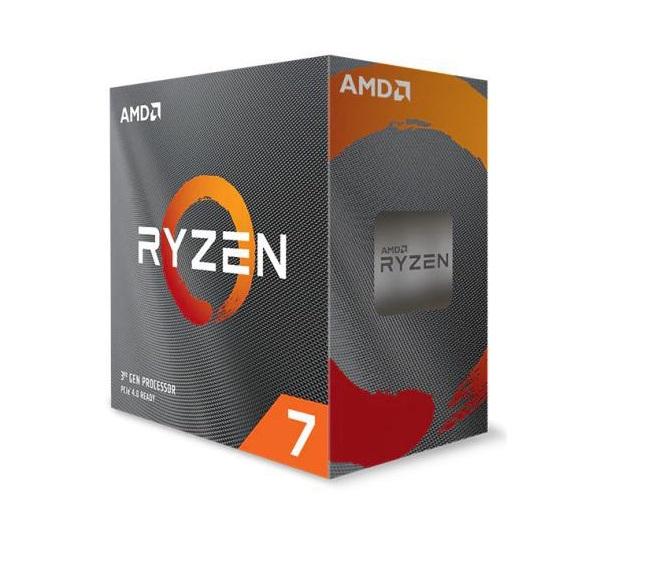 AMD Ryzen 7 3800XT processor showcasing its sleek design and advanced technology features.