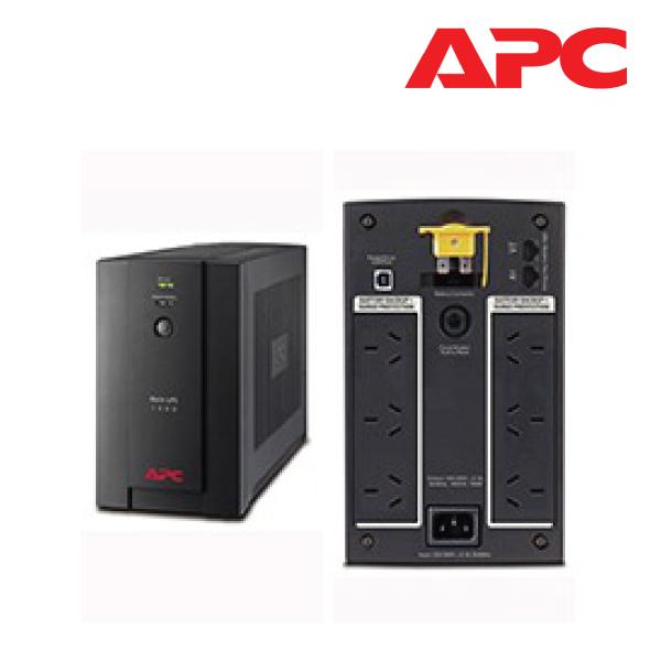 APC BX1400U-AZ UPS with Australian sockets and USB interface, designed for reliable power backup.