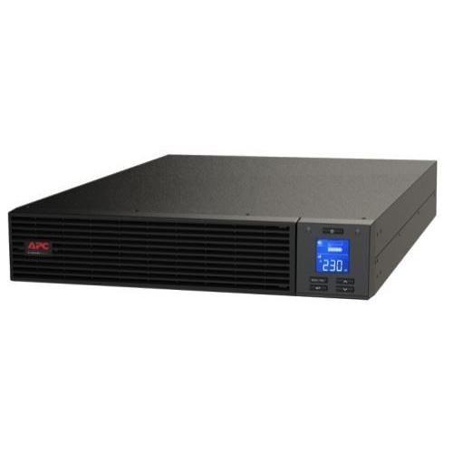 APC Easy UPS On-Line SRV RM 2000 VA 230V with Rail Kit, showcasing its sleek design and rack mountable features.