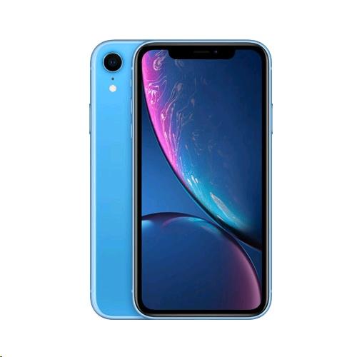 APPLE iPhone XR 64GB Blue showcasing its 6.1-inch Liquid Retina display and sleek design, perfect for modern smartphone users.