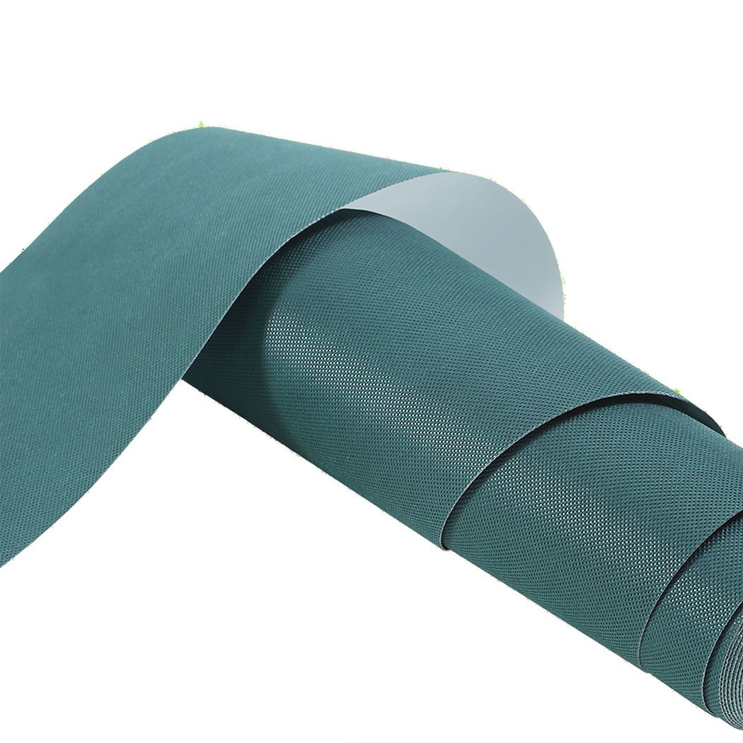 Rolls of self-adhesive synthetic turf joining tape on a white background, showcasing its durable non-woven fabric and easy-to-use design.