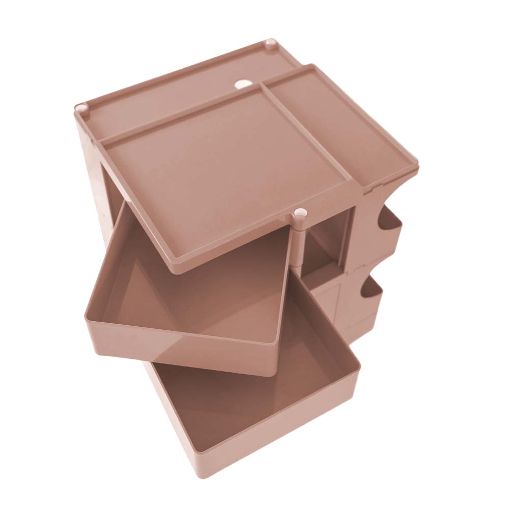 ArtissIn Replica Boby Trolley Mobile Storage Cart in vibrant colors with three tiers and fold-out shelves, showcasing its modern design and functionality.