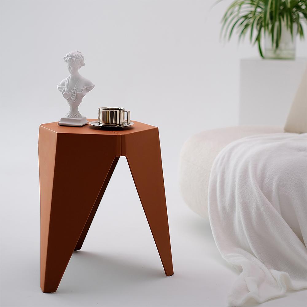 ArtissIn Set of 2 Puzzle Stools in vibrant colors, showcasing modern design and sturdy construction, perfect for indoor and outdoor use.