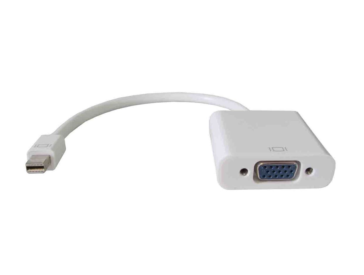 ASTROTEK Mini DisplayPort to VGA Adapter Converter Cable, 20cm long with gold plated connectors.
