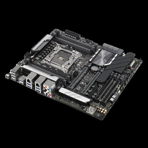 ASUS WS C422 PRO/SE Intel LGA2066 ATX Workstation Motherboard showcasing its advanced features and connectivity options.
