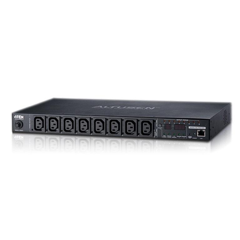 ATEN 8-Port 16A Eco Power Distribution Unit with 8 C13 AC outlets, designed for intelligent power management in data centers.