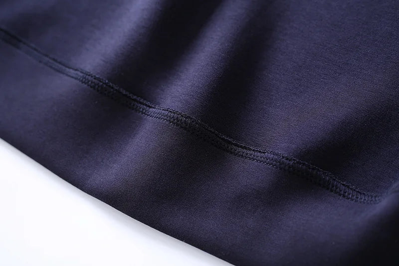 Autumn Simple Three Dimensional Cutting Zipper Cardigan showcasing its stylish design and full sleeves, made from a soft cotton-polyester blend.