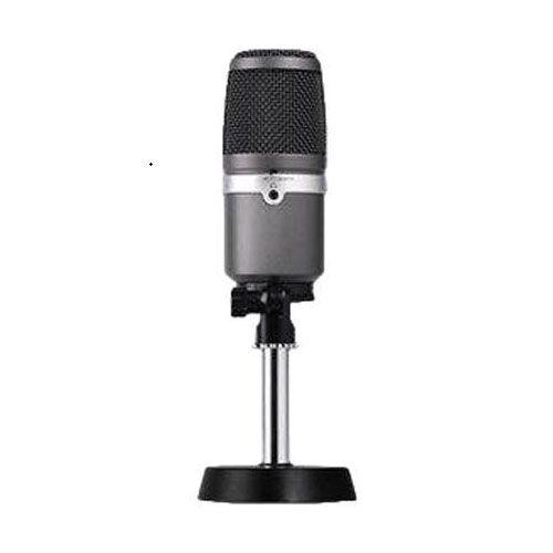 AVerMedia AM310 USB Microphone with a sleek design, ideal for studio-quality sound recording.