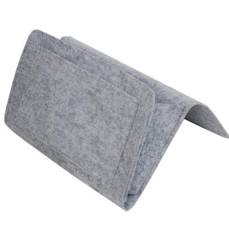 B05006 Felt Storage Bag in a stylish design, perfect for bedside or sofa use, made of durable felt material.