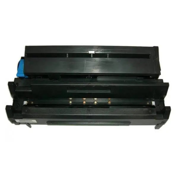 Black premium generic toner cartridge for B4400 series printers, showcasing its sleek design and compatibility.