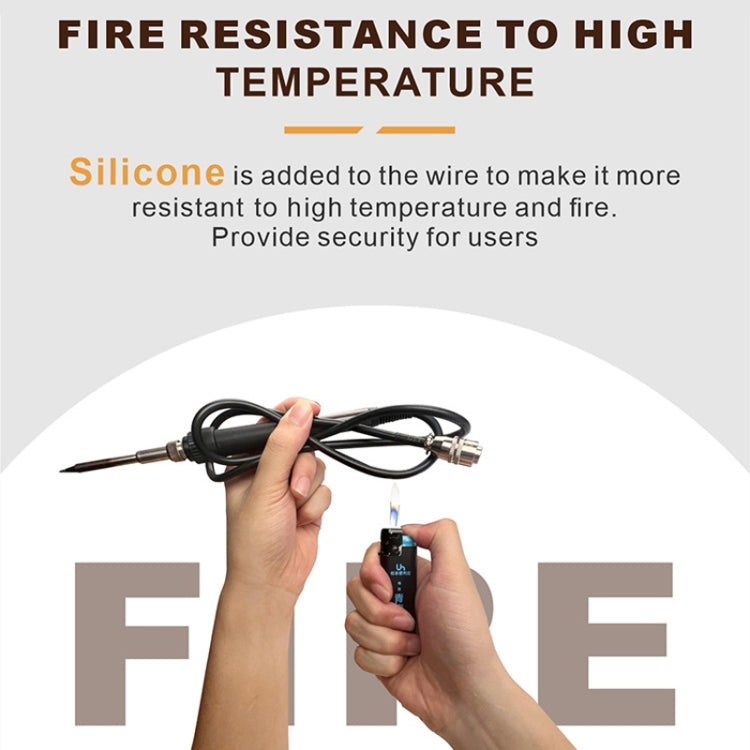 Baku BA-909D+ 750W 3 in 1 Hot Air Soldering Station with integrated hot air gun and soldering iron.