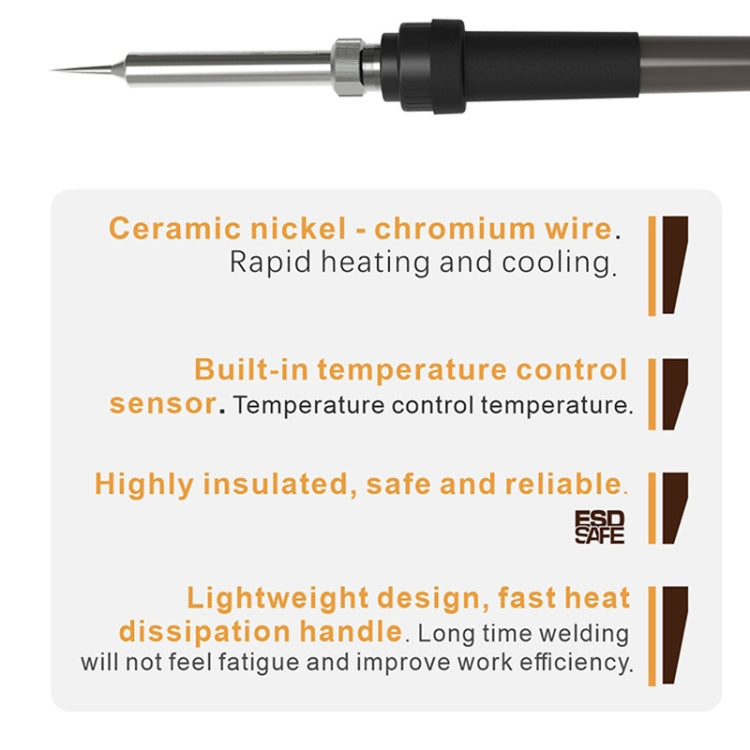Baku BA-909D+ 750W 3 in 1 Hot Air Soldering Station with integrated hot air gun and soldering iron.