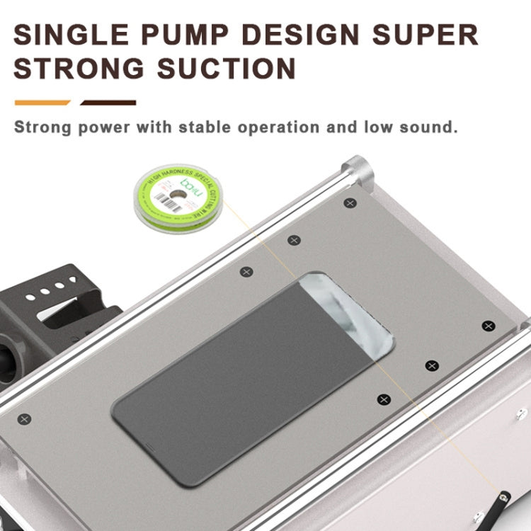 Baku BA-909D+ 750W 3 in 1 Hot Air Soldering Station with integrated hot air gun and soldering iron.