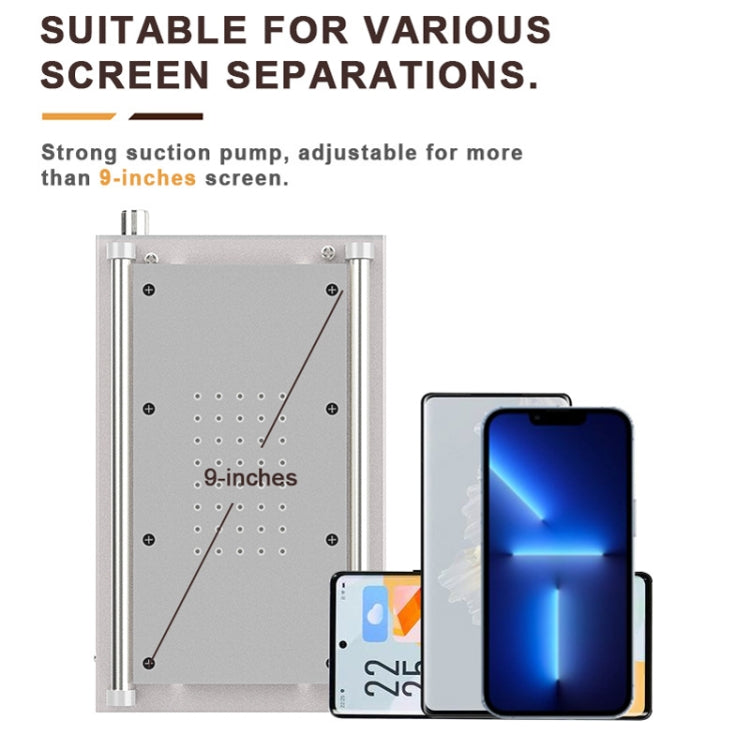 Baku BA-909D+ 750W 3 in 1 Hot Air Soldering Station with integrated hot air gun and soldering iron.