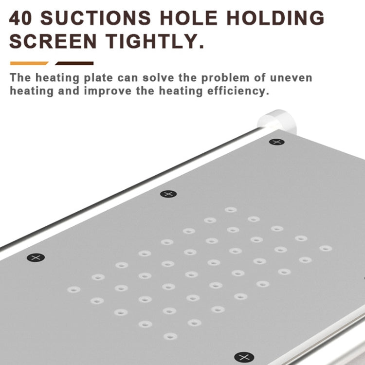 Baku BA-909D+ 750W 3 in 1 Hot Air Soldering Station with integrated hot air gun and soldering iron.