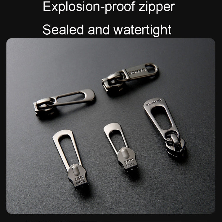 BANGE BG-2892 Men's Business Double-Shoulder Backpack in leather abrasive material, showcasing its ergonomic design and large capacity.