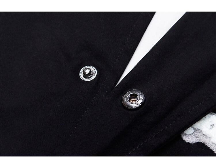 Men's baseball jacket featuring patchwork design, furry letter patches, and a stylish college look in black, blue, and khaki colors.