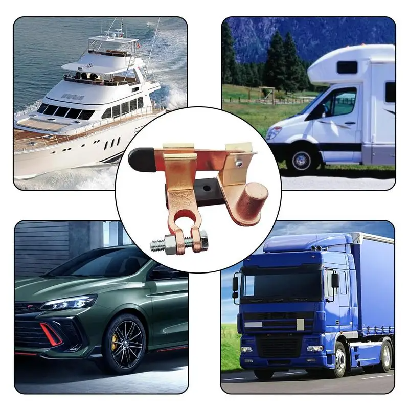 Battery Isolator Switch Disconnect Power Cut Off Kill for vehicles, featuring a heavy-duty design for reliable battery management.