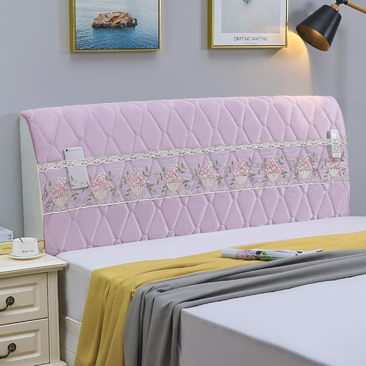 Bedside All-Inclusive Anti-Collision Quilted Thick Fabric Protective with storage pockets and padded design for comfort.