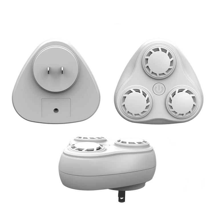 BG310 3-Horn Ultrasonic Mouse Repellent device with three speakers, compact design, and eco-friendly features.
