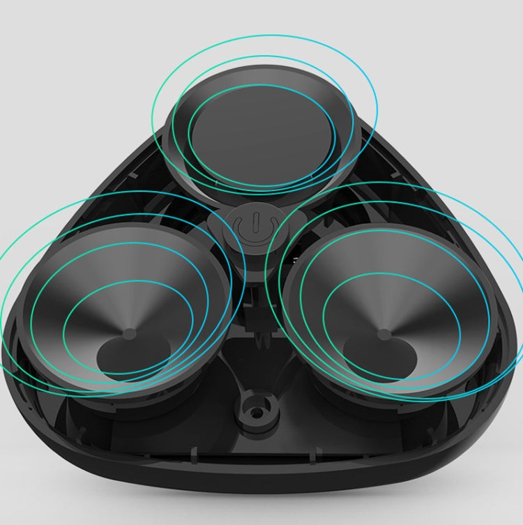 BG310 3-Horn Ultrasonic Mouse Repellent device with three speakers, compact design, and eco-friendly features.