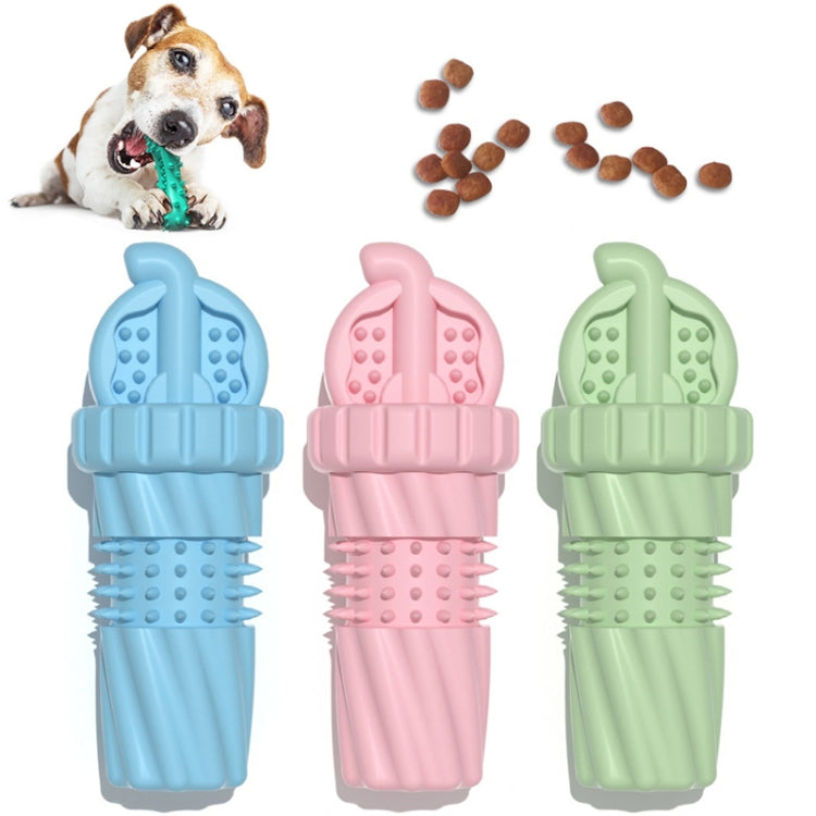 BG5038 Anti-wear and Drop-resistant Pet Chewing Toy in cup shape, made of TPR material, designed for dogs to chew and clean teeth.