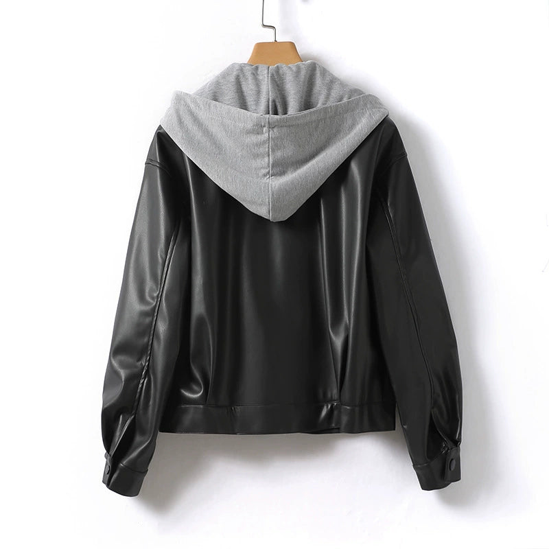 Big Brand Commuter Tail Stitching Hat displayed with a two-piece sweater, showcasing stylish design and quality stitching.