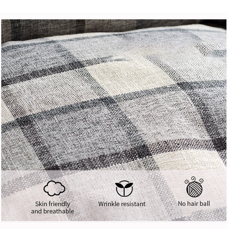 Big Dog Bed Removable Pet Sofa Bed featuring soft flannel and Arctic velvet, designed for small, medium, and large dogs with a waterproof bottom.