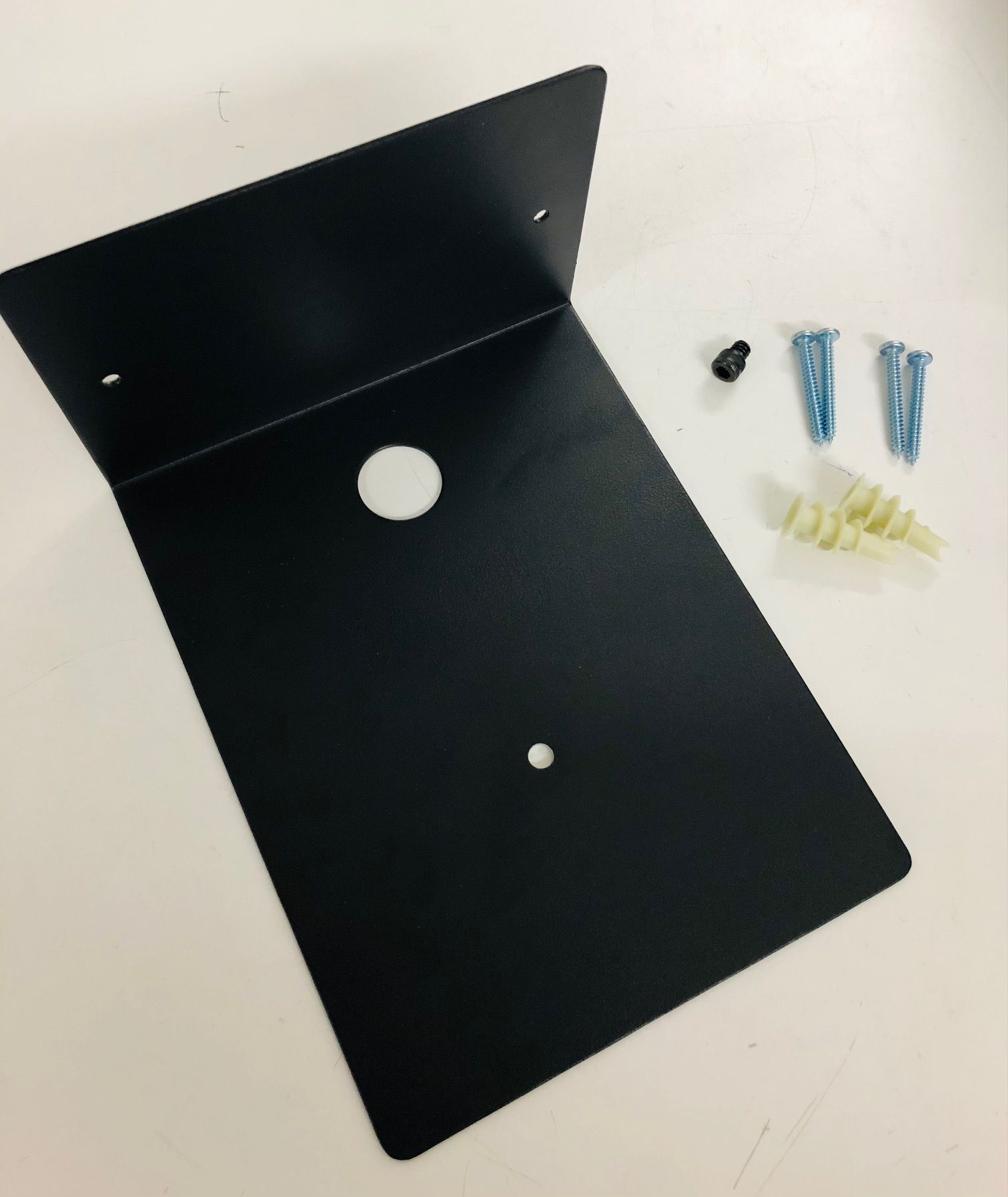 BIZVIDEO Video Conference Wall Mount Kit including wall mount bracket and screws for IPE-BV21PTZCONF camera installation.