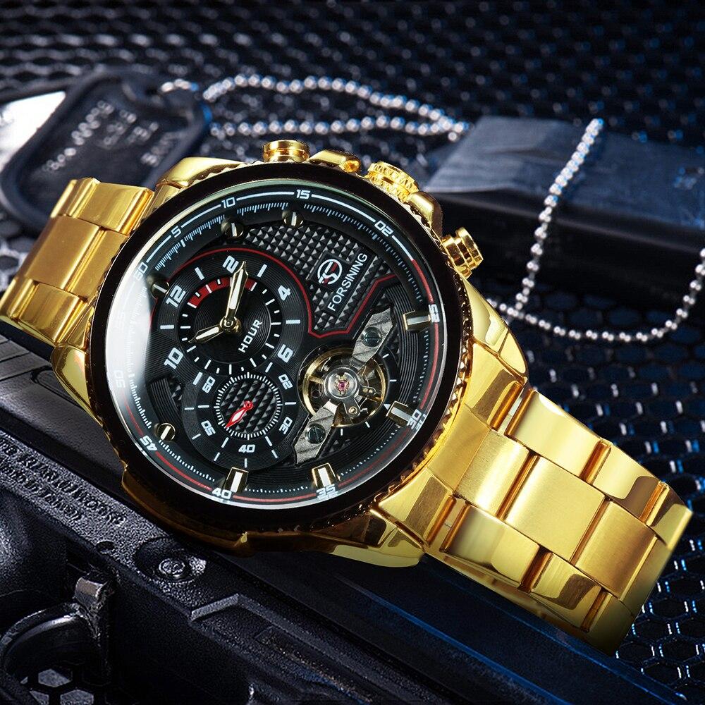 Blue Tourbillon Watch for Men featuring a stainless steel band and elegant blue dial, showcasing luxury and craftsmanship.