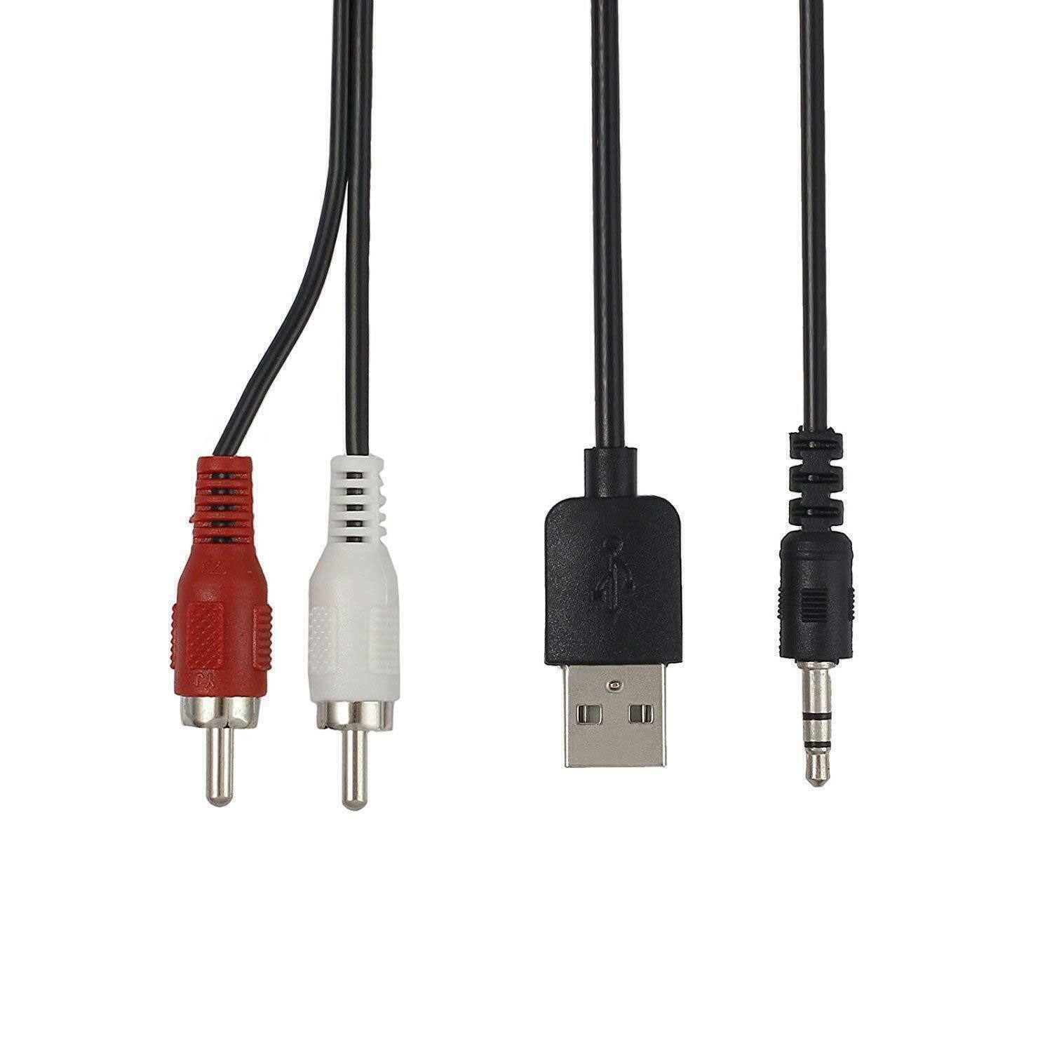 Bluetooth 5.0 Transmitter Receiver 2 IN 1 Wireless Audio Adapter with 3.5mm jack, showcasing its sleek design and connectivity options.