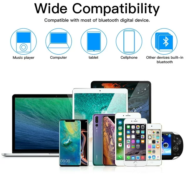 Bluetooth Earpiece Wireless Headset with noise cancelling technology, designed for hands-free calling and comfort.