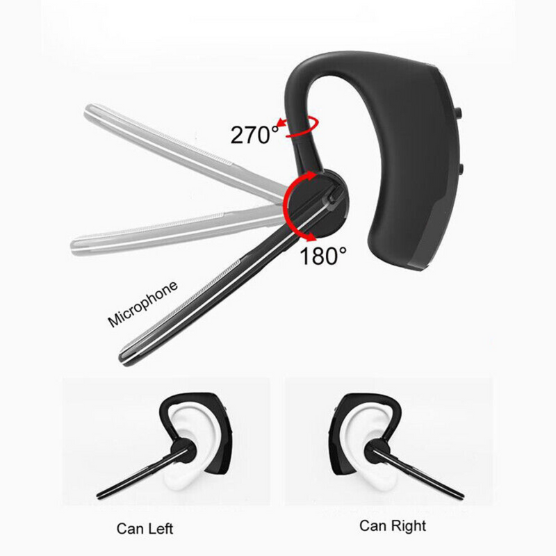 Bluetooth Earpiece Wireless Headset with noise cancelling technology, designed for hands-free calling and comfort.