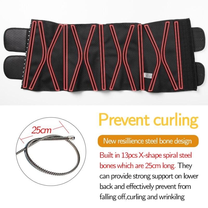 Boned Latex Waist Trainer Corset for Women, designed for weight loss and body shaping, featuring a sleek design and comfortable materials.